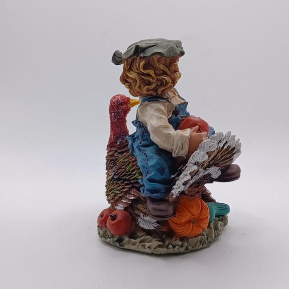 VINTAGE Fall Thanksgiving Figurine Decoration - Picture 4 of 5